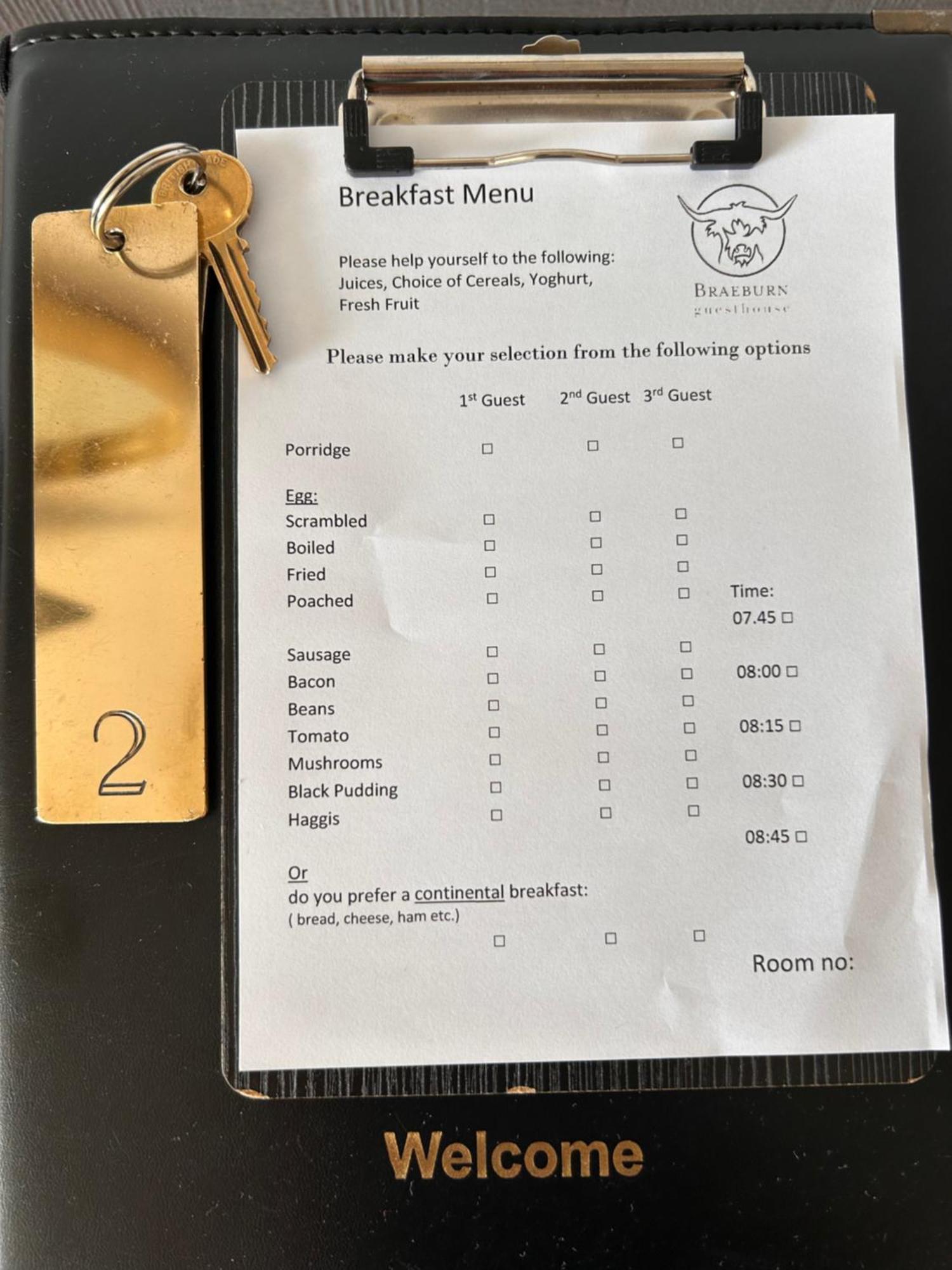 פורט ויליאם Braeburn Guesthouse מראה חיצוני תמונה
